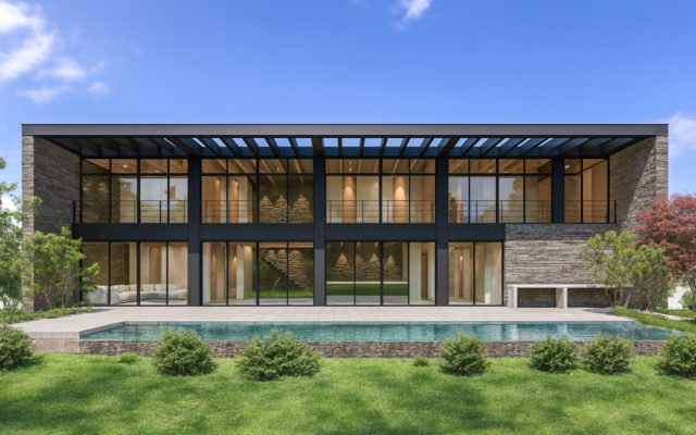 N VILLA 外観パース｜AN DeSign & Associates によるデザイン実例