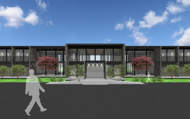 Maison Belle Saison 外観パース｜AN DeSign & Associates とHEADSTARTS によるデザイン実例